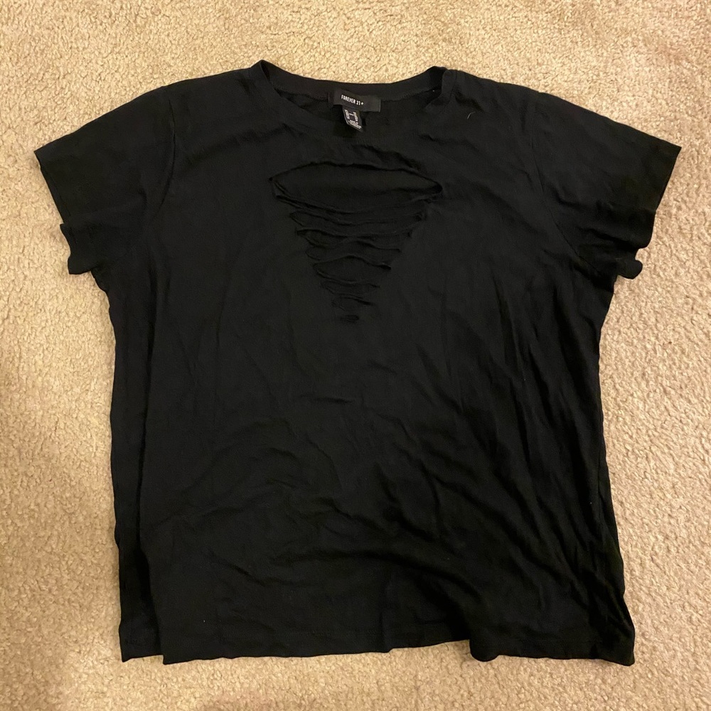 Forever 21 Black tee shirt